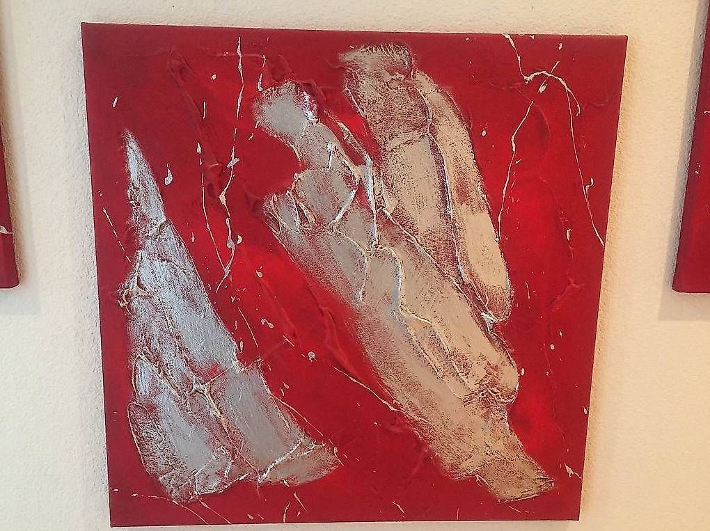 Foto & Immagini: Acrylgemälde COMPOSITION 6043 von Glen Ellen Blue – Usato da Biel/Bienne venduto da Monolith3 2