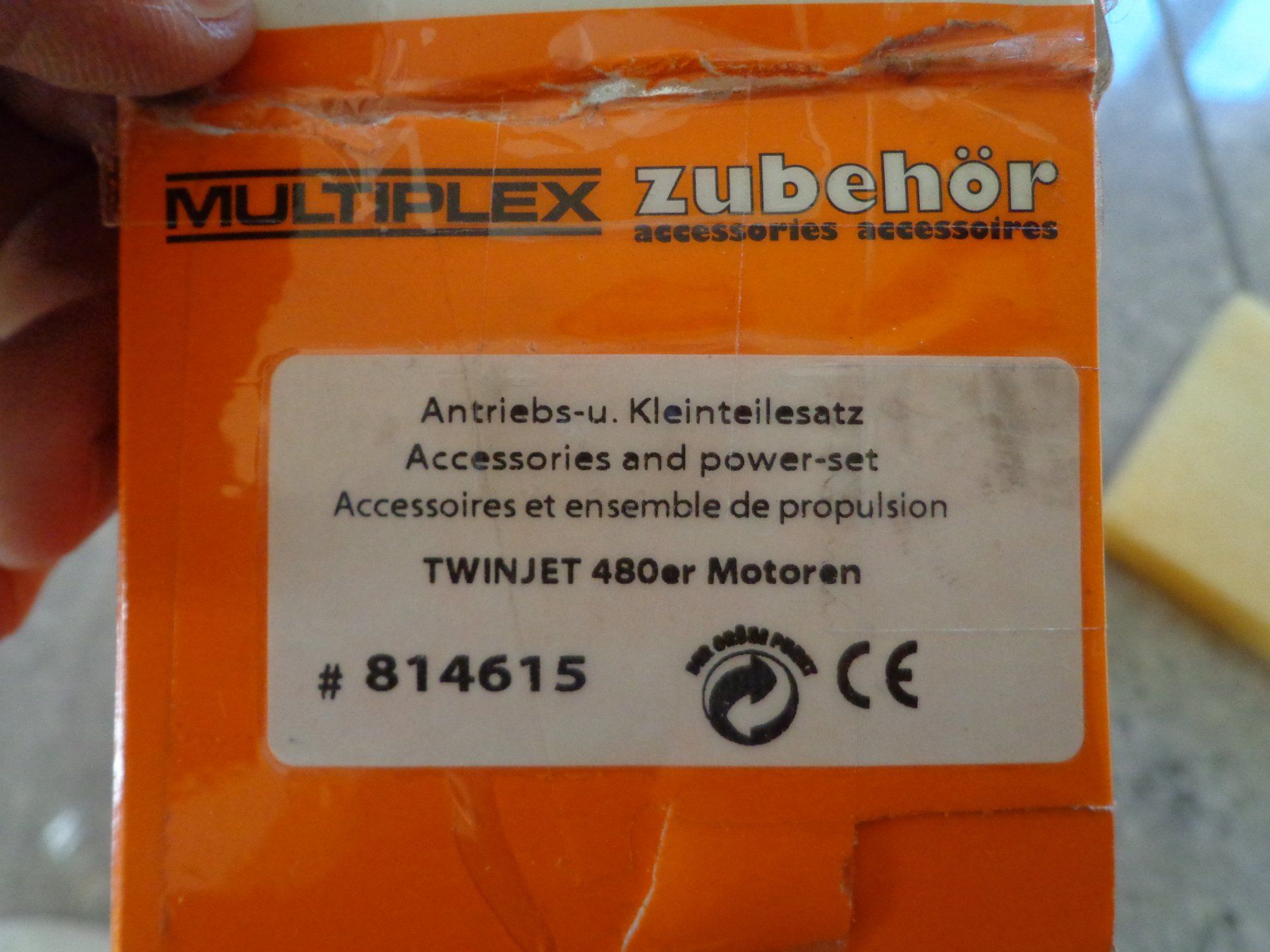 Multiplex Motori: Multiplex TwinJet Antriebs-u. Kleinteile #81 4615 – Nuovo e nell'imballaggio originale da Camorino venduto da Dibi7 2