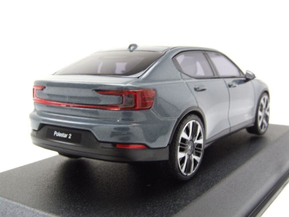Volvo Modellini d'auto: Polestar 2 Phase II seit 2024 Thunder Gray met. / schwarz – Nuovo e nell'imballaggio originale da Gerlafingen venduto da espero88 1