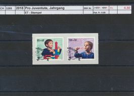 2018 Pro Juventute, Jahrgang, ET - Stempel