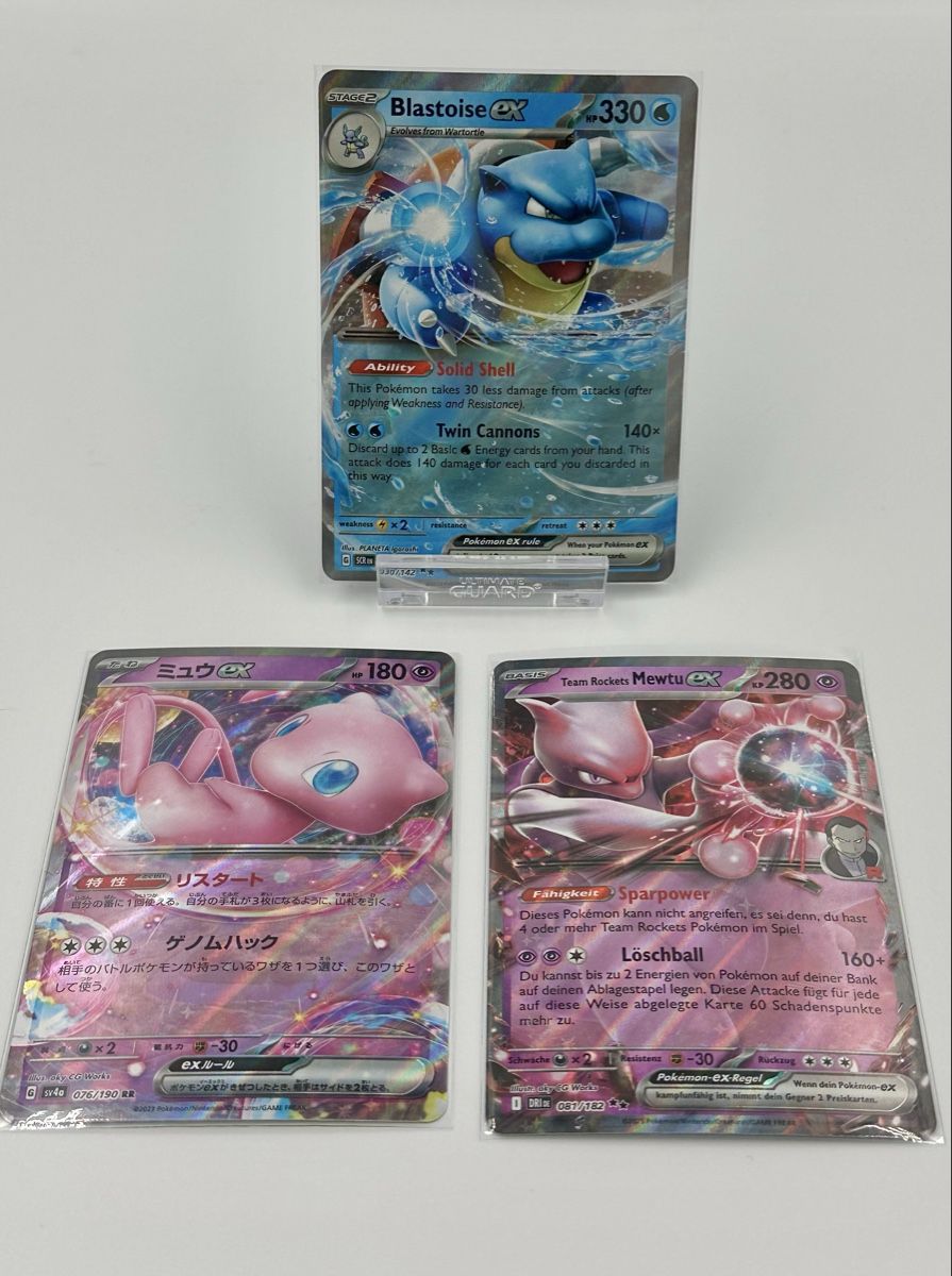 Pokémon Sammelbilder & Trading cards: Pokémon TCG - 3x EX Karten! – Neu (gemäss Beschreibung) aus Lyss von Swissmantis