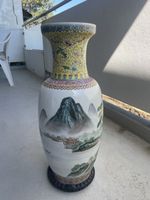 Chinesische Bodenvase Da Qing Qianlong Nian Zhi