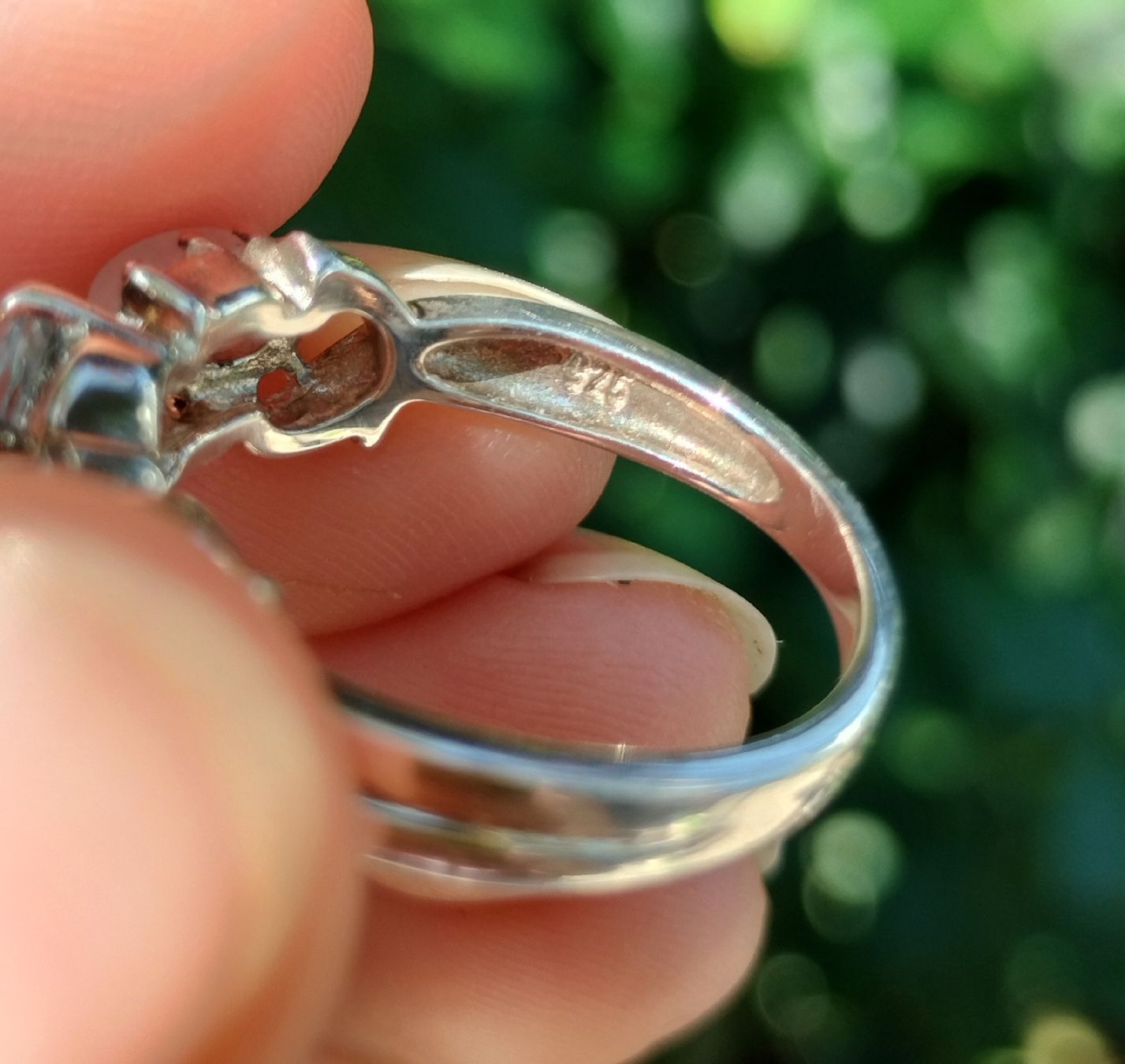 Ringe: Vintage Mondstein Topaz Ring 925 Silber – Gebraucht aus schwyz von larry91sz 7