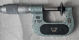 Tesa Präzisions-Aussenmikrometer C 707 (0-25mm) - Top Zustan