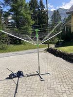 Wäscheständer mit Metallfuss