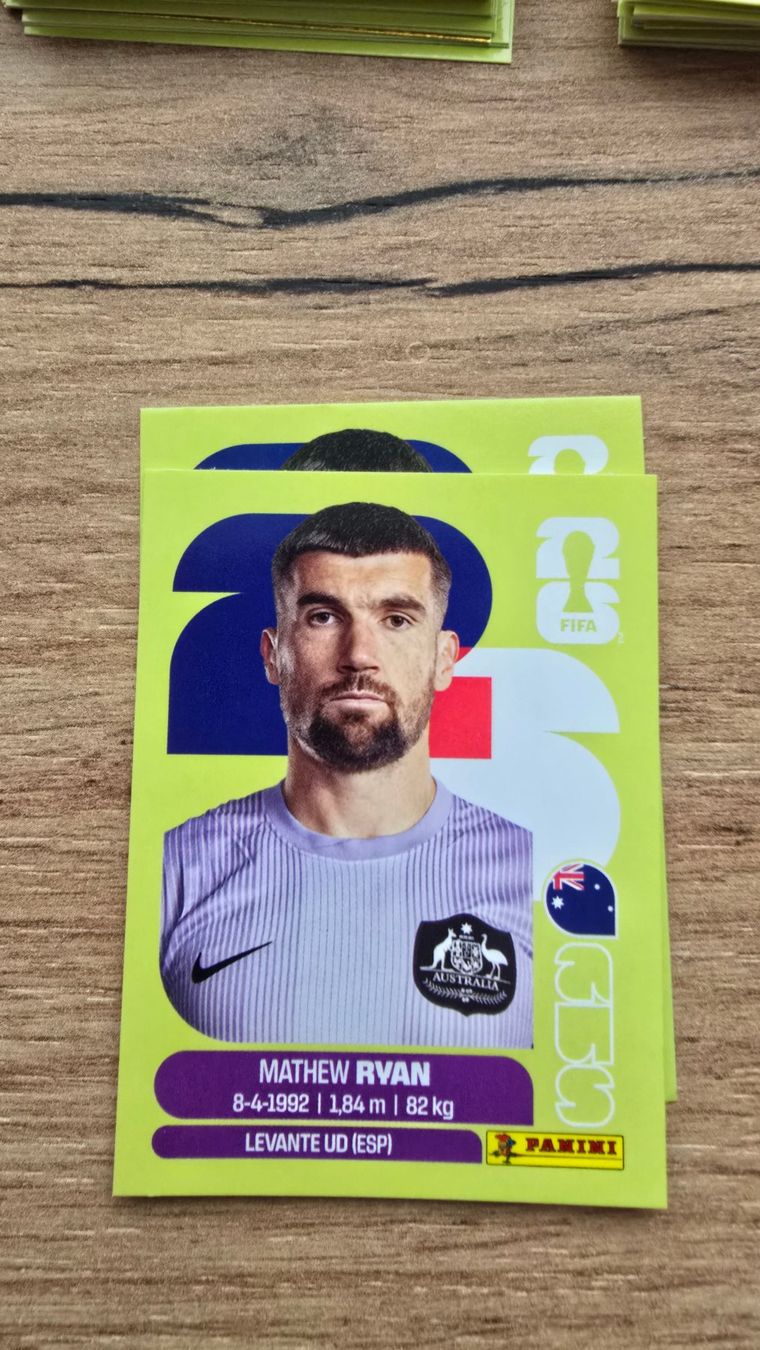 Panini Carte collezionabili: Panini WM 2026 Australia Mathew Ryan – Nuovo (secondo la descrizione) da Seewen SZ venduto da mar_2z5b