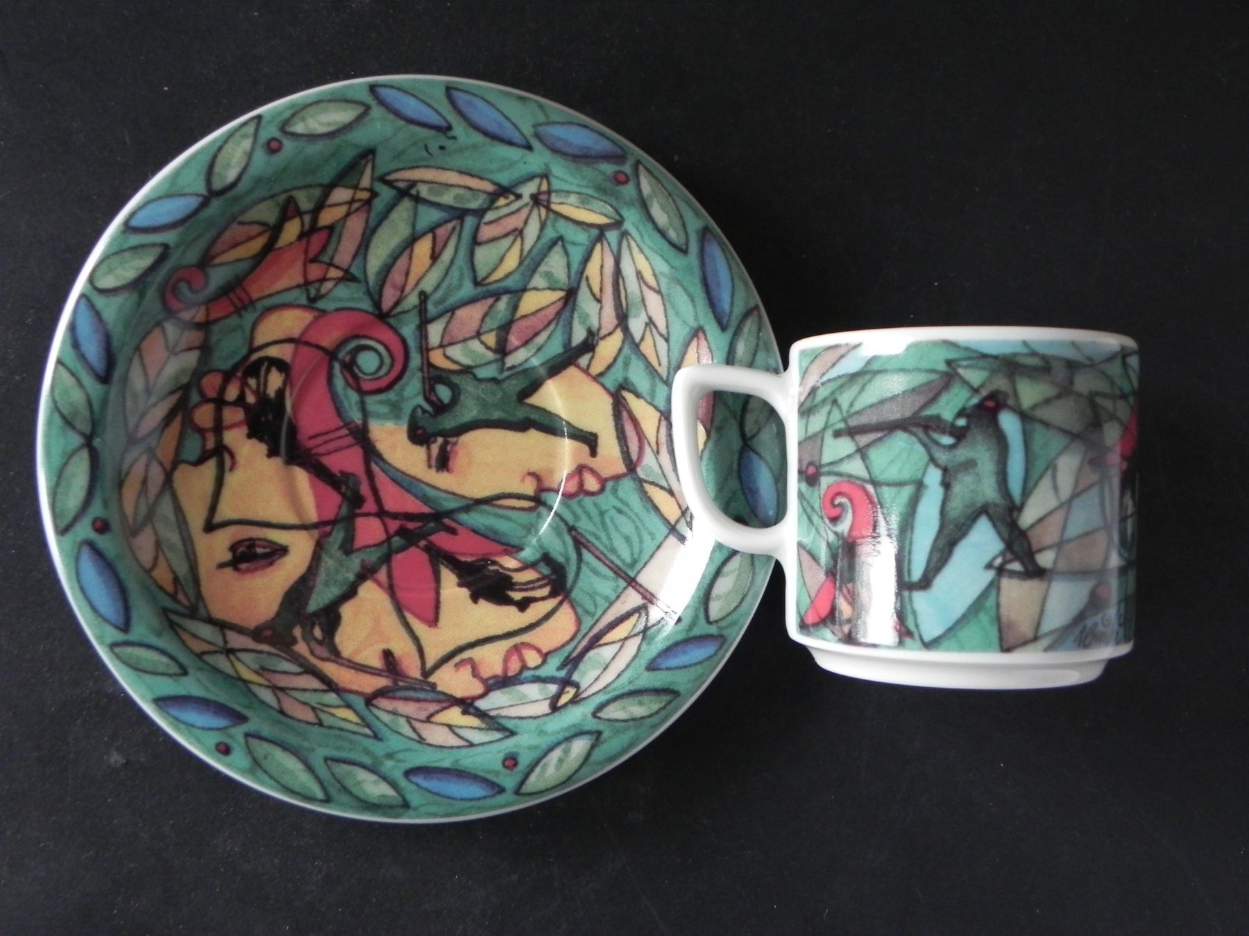 Tassen: Langenthaler Muster Espressoset – Neu (gemäss Beschreibung) aus Zürich von LodgE-21 1