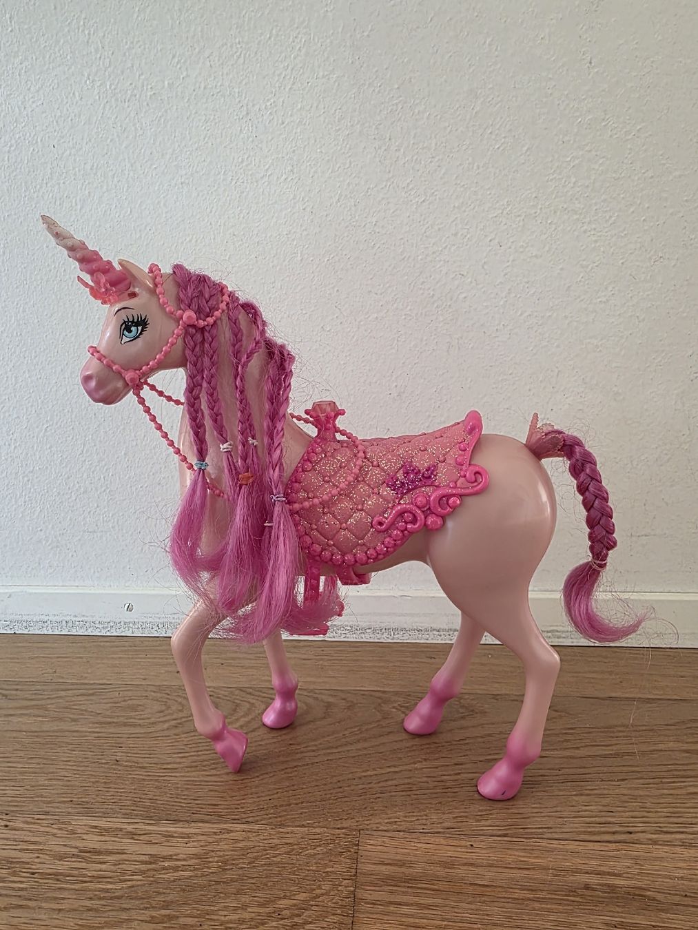 Figuren: Barbie Princess Einhorn pink – Gebraucht aus Zug von sa.ho