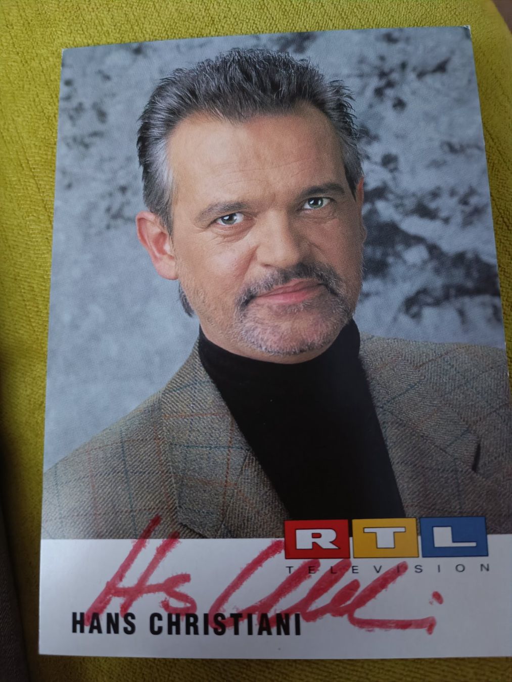 Autographes: Hans Christiani - handsigniert – D'occasion à Menziken par Autogramme