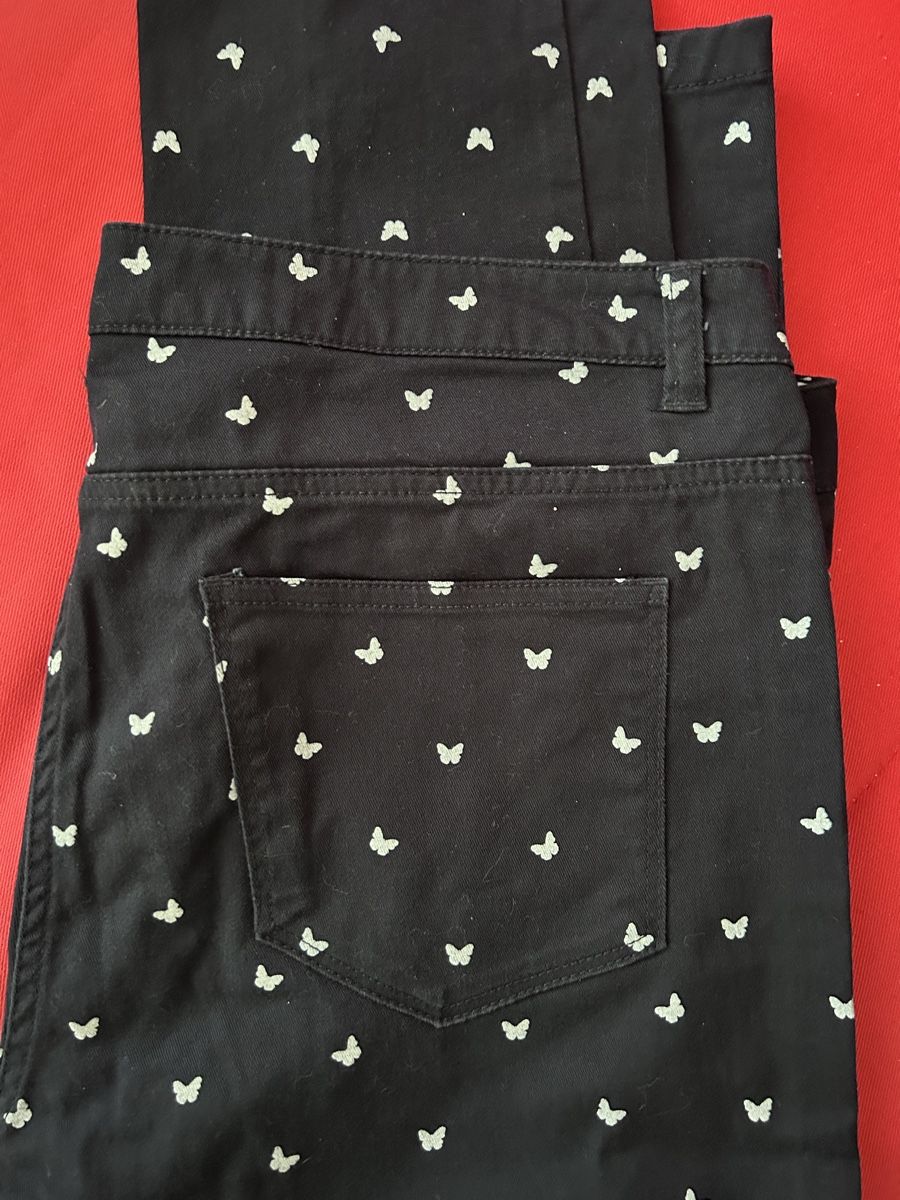Pantaloni: OVS Blue Butterfly Print Panta – Usato da Genève venduto da mar_f82s 2
