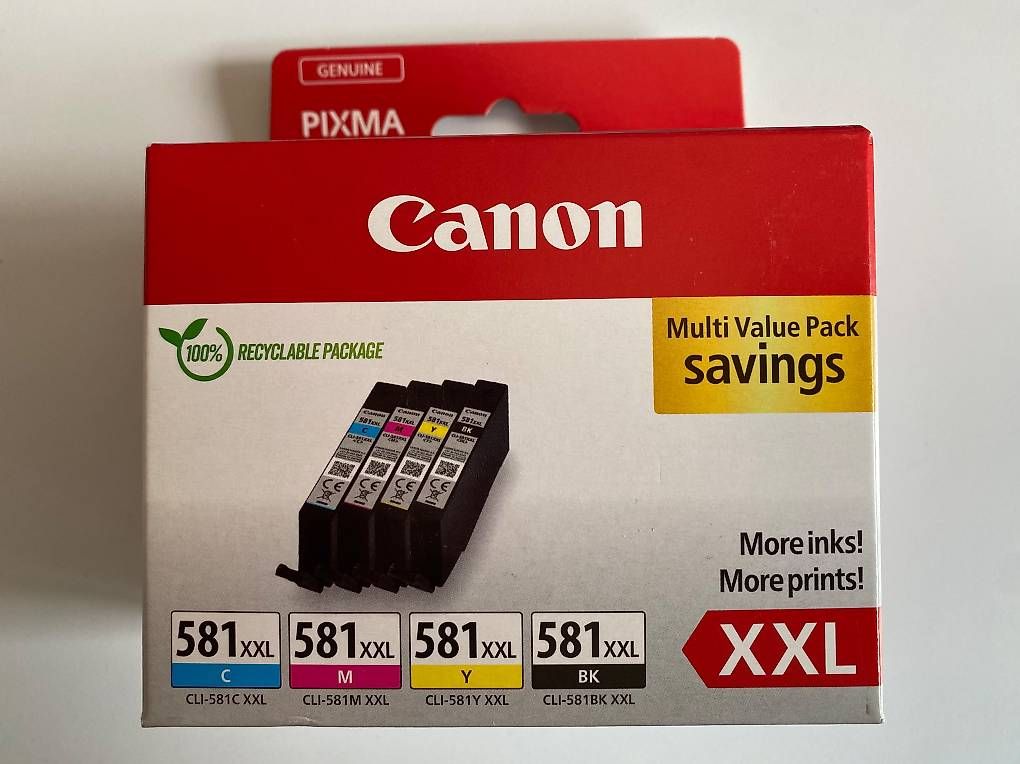 Cartucce per stampanti & toner: Canon Pixma Multipack XXL - CLI-581 – Usato da Meilen venduto da TK_RIC