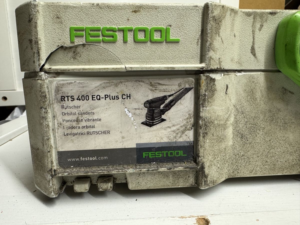 Festool Smerigliatrici & Lucidatrici: Ponceuse vibrante Festool RTS 400 EQ, systainer – Usato da Brügg BE venduto da Goob 6