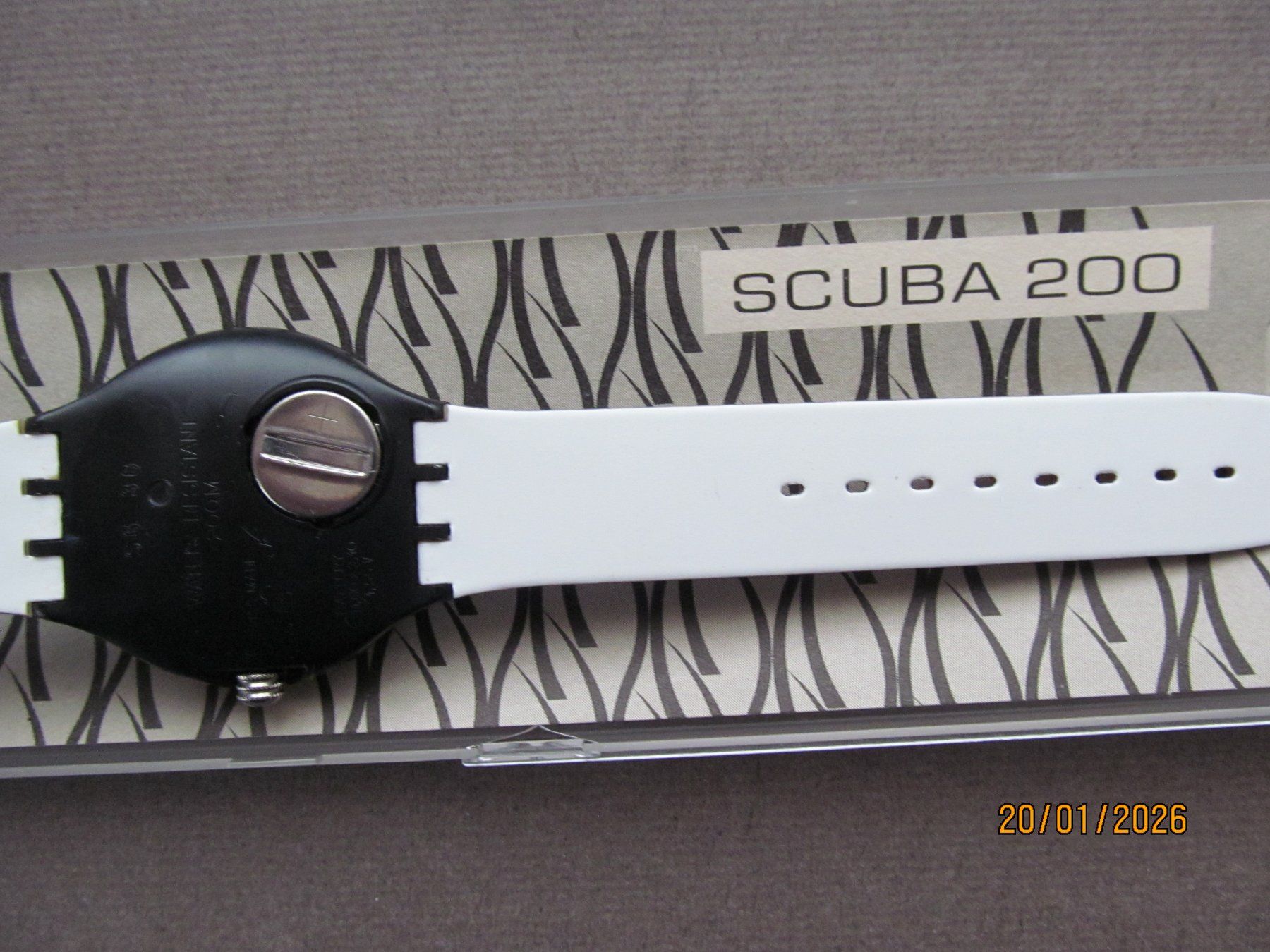 Swatch Montres: SWATCH    SCUBA 200   Originalverpackung – Neuf (Voir description) à Hergiswil NW par Panda1990 3