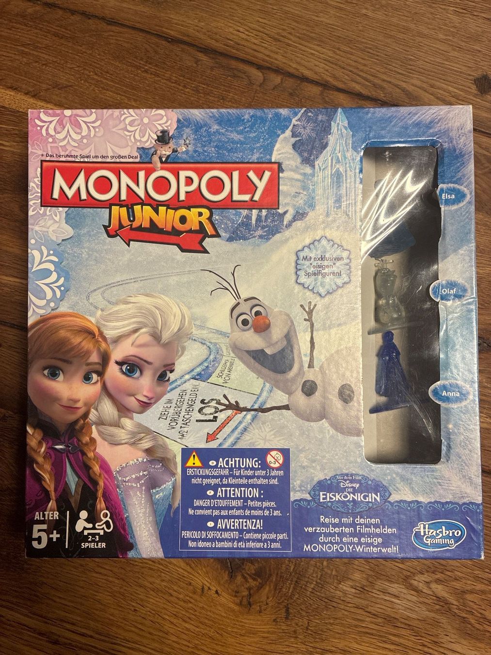 Hasbro Giochi: Monopoly Junior - Die Eiskönigin (ab 5 Jahren) – Usato da Guntershausen venduto da Gloominati