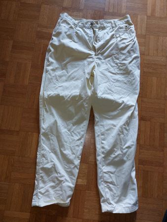 schöne Hose, hellgelb, Grösse 42