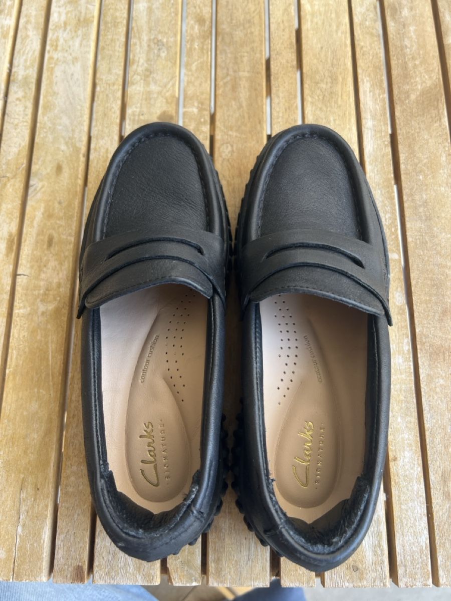 Clarks Scarpe da donna: Clarks Loafer mit Plateausohle – Nuovo (secondo la descrizione) da Basel venduto da Isi_takes_it_easy 1