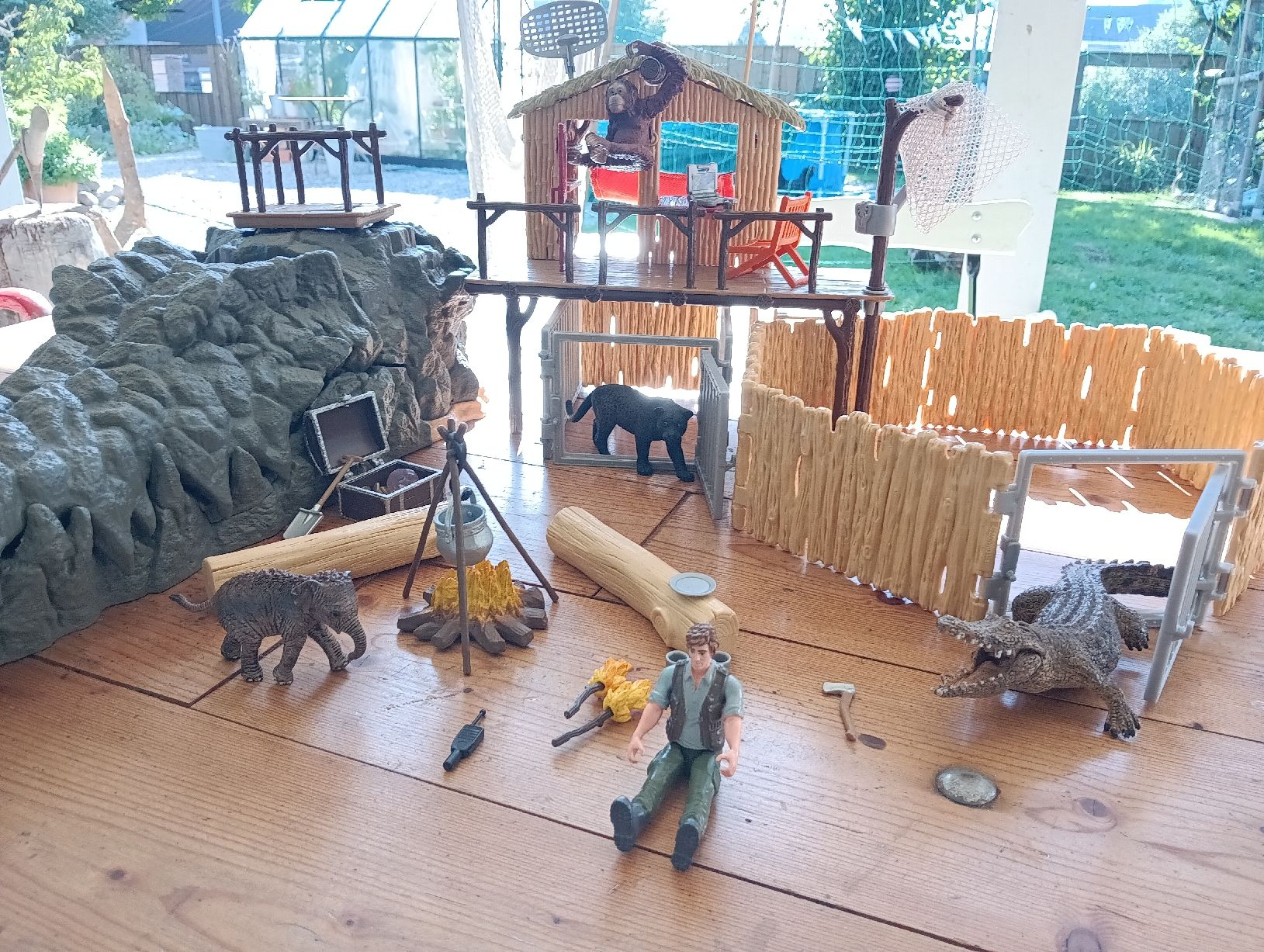 Schleich Jouets: Schleich Wild Life Dschungel – D'occasion à Willisau par DKW36 6