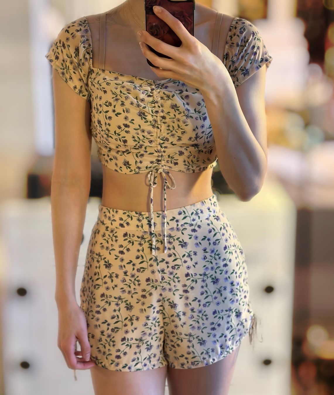 Kleiderpakete: Cute Floral Print Summer Set Revolve Size S – Gebraucht aus Zürich von rosolli 1