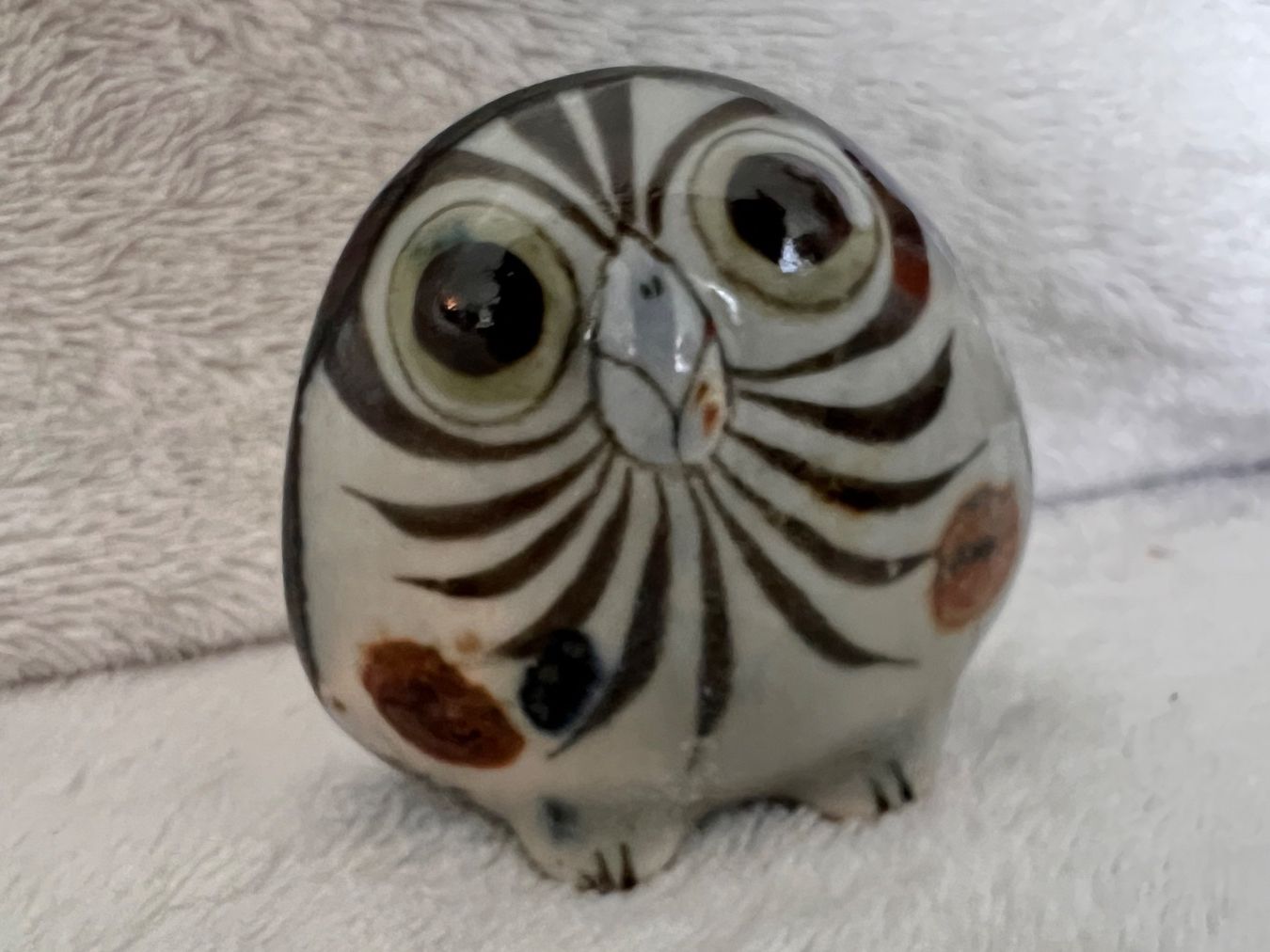 Tazze: Ken Edwards Mexican pottery cups & owl – Usato da Lausanne venduto da NYC67 5