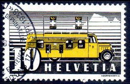 1937 SONDERMARKE AUTOMOBILPOSTBUREAU GESTEMPELT - EM459