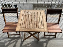 Outdoortisch-Set für Garten oder Balkon