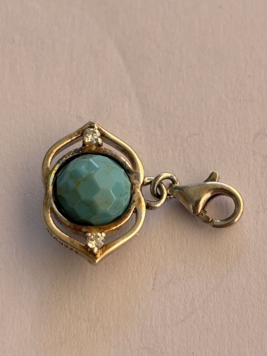 Anhänger: Anhänger Auge mit Stein Silber 925 – Gebraucht aus Langnau am Albis von flusspflege 1