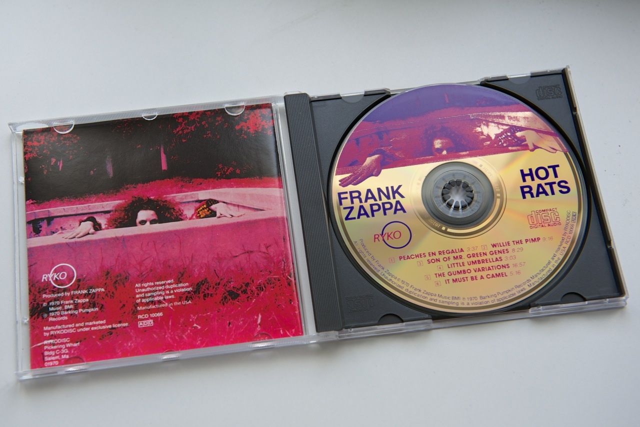 CDs: Frank Zappa - Hot Rats (CD) – Neu und originalverpackt aus Uitikon-Waldegg von Rps 4