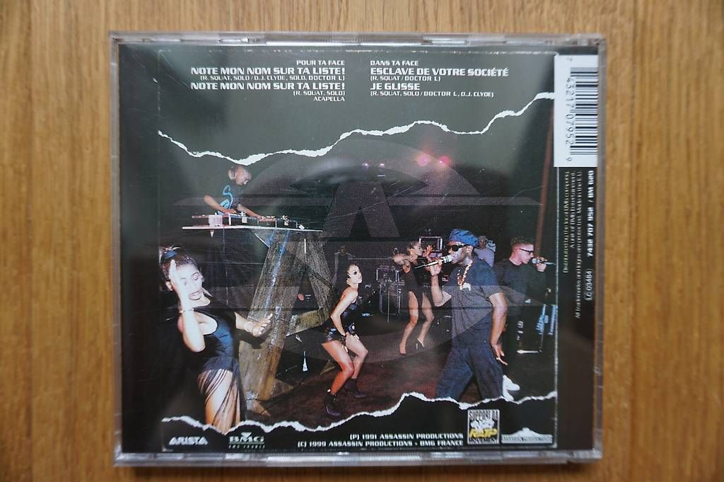CD: Assassin "Note Mon Nom Sur Ta Liste" CD – Usato da Biel/Bienne venduto da sli_679k 1