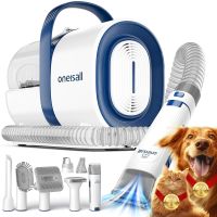 Hundeschermaschine Staubsauger 7 in 1 Fellpflege Set Profi