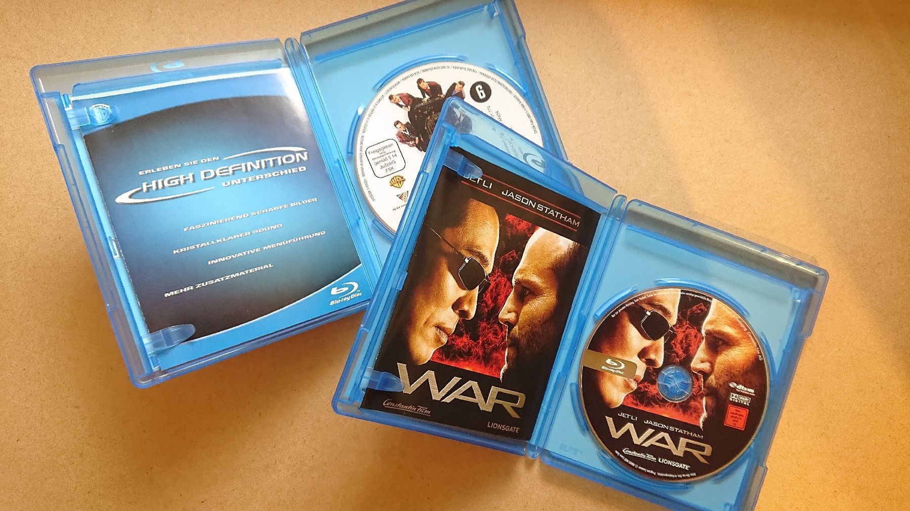 Alle DVDs: 2 Blu-ray Filme Ocean's 13 und War – Gebraucht aus Chur von FreakofRarity 1