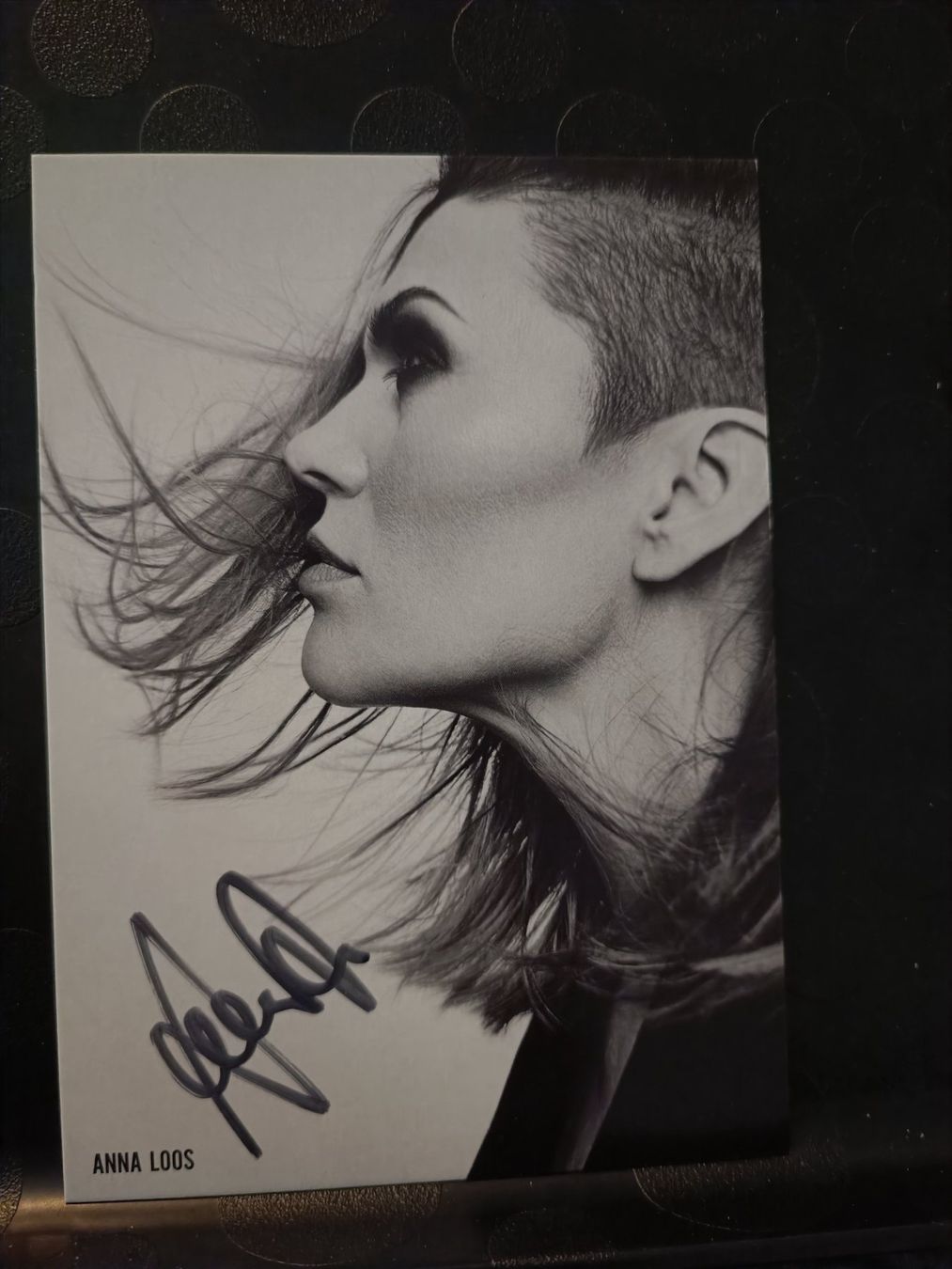 Autografi: Anna Loos - handsigniet – Usato da Menziken venduto da Artographs