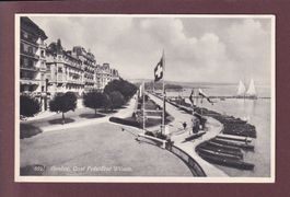 GENEVE - Quai Président Wilson - 1935