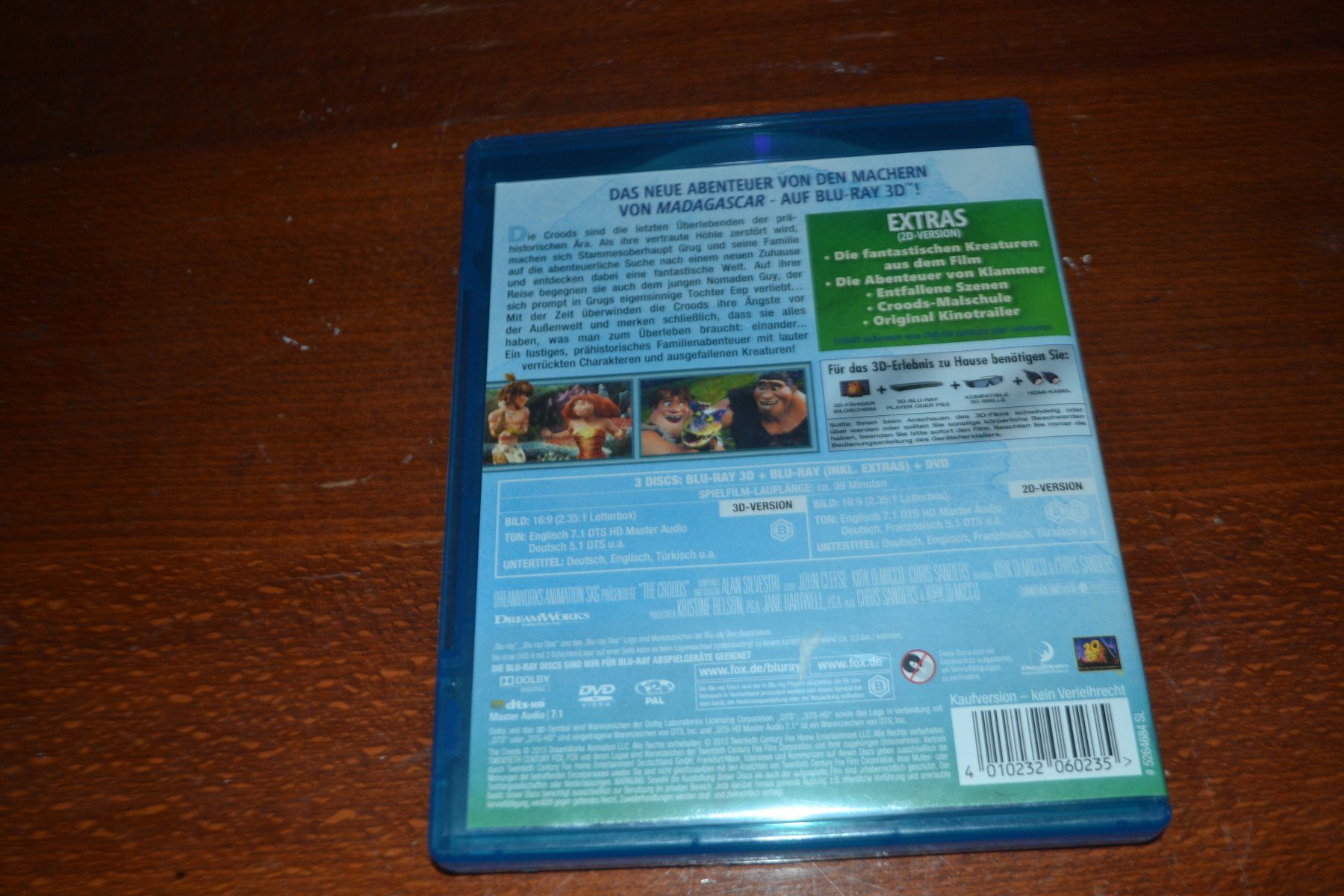 Alle DVDs: Die Croods 2D/3D – Gebraucht aus Laupen ZH von chefdom 1