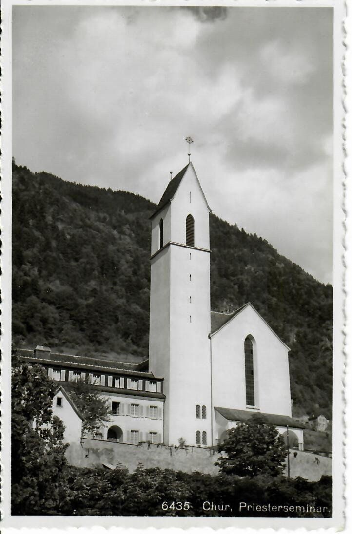 Ansichtskarten: Chur, Priesterseminar – Gebraucht aus Hochdorf von Ziegel-16