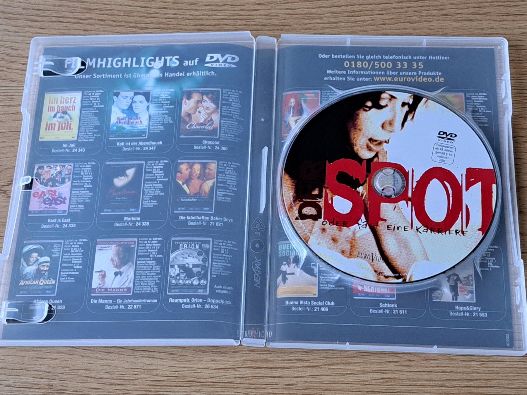 Tutti i DVDs: DVD Der Spot oder fast eine Karriere von Rainer Erler 1981 – Nuovo (secondo la descrizione) da Unterseen venduto da Kanica 6