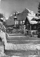 GRUSS aus AROSA - Strassenparie 1956