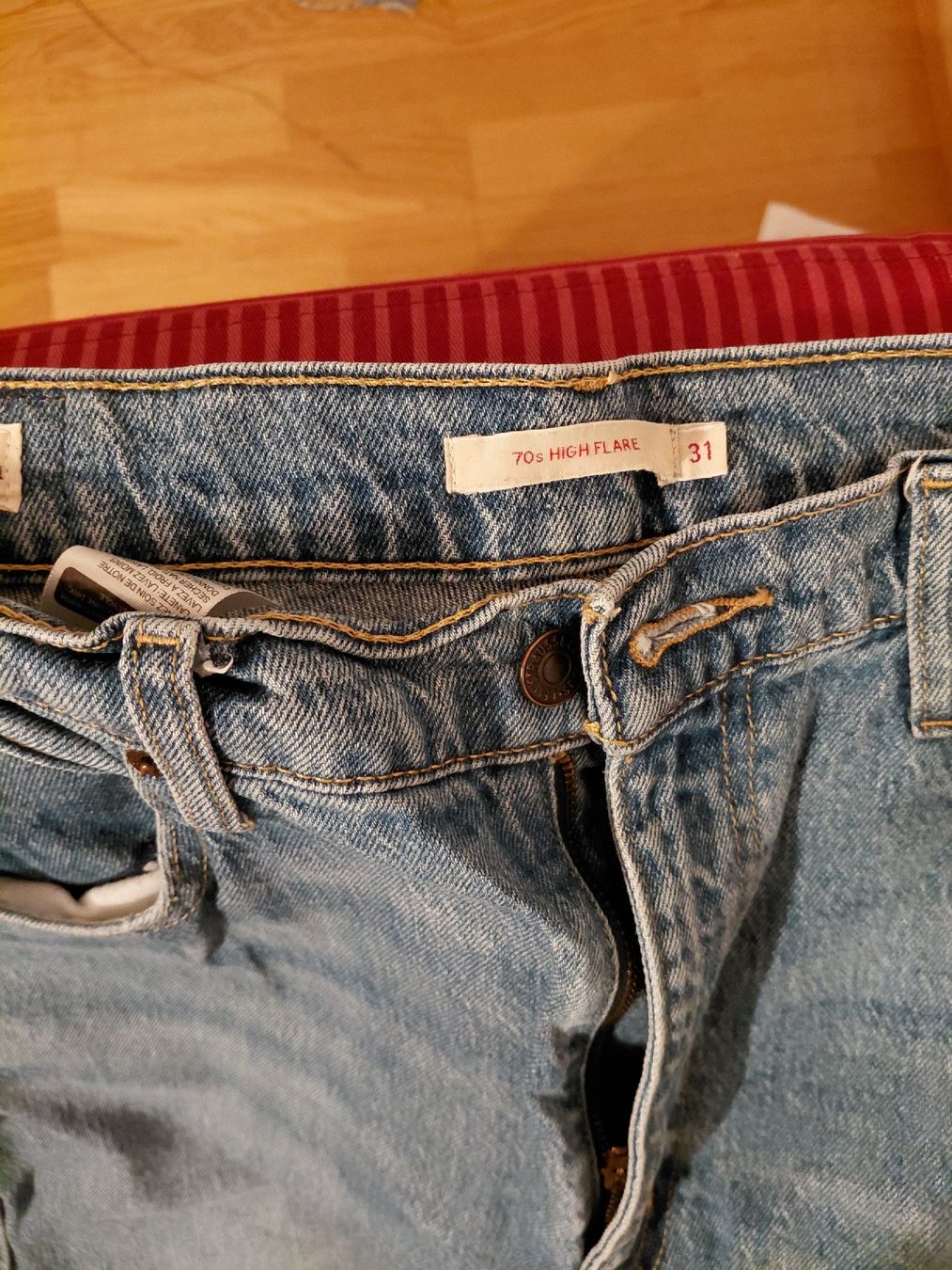 Levi's Jeans: levis 70s high rise flare – Usato da Winterthur venduto da adventurenala 2