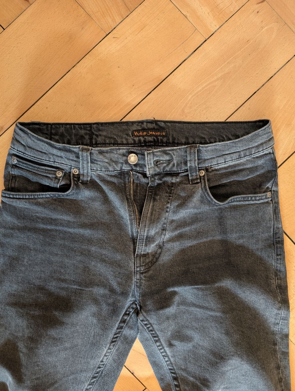 Nudie Jeans: Nudie Jeans Lean Dean in Grau Gr. 30/30 – Usato da Zürich venduto da Hedkandi 1