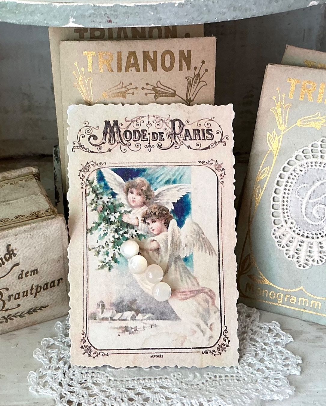 Spielzeuge: AUS DER ALTEN PUPPEN NÄHEREI – Gebraucht aus Zell LU von Silvermemory 1