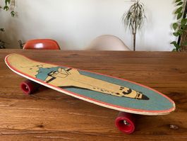 Cooles Retro Skateboard Space Shuttle ca. 1980 Fiberglas!