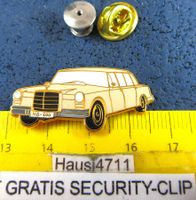 GROSSER MERCEDS 600 1963 AUTO PIN ENAMEL MIT SECURITY-CLIP