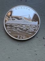 Liberia 2000 20 Dollars Silbermedaille