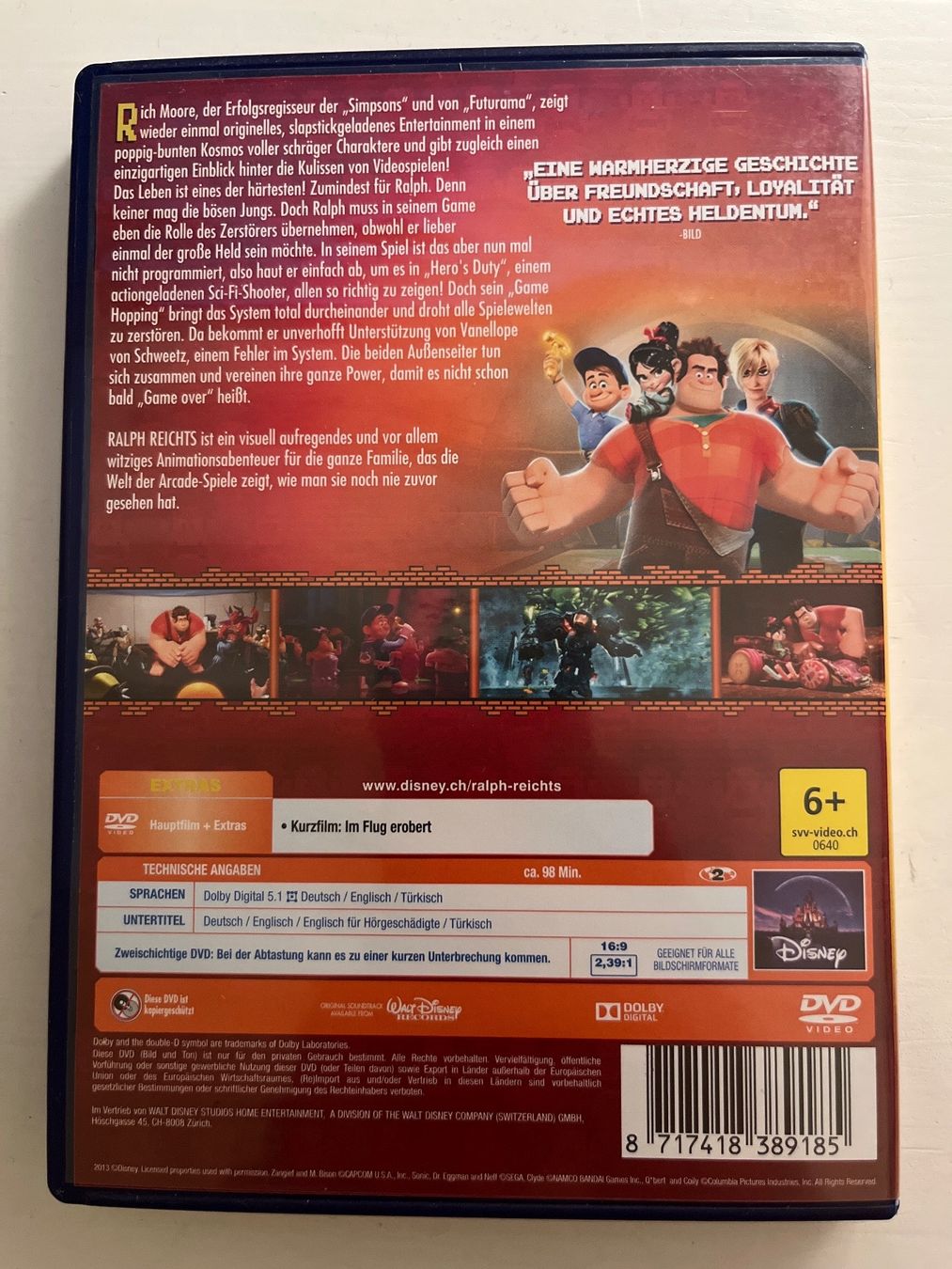 Tutti i DVDs: Disney | Ralph Reichts (2012) DVD – Nuovo (secondo la descrizione) da Sierre venduto da black.box 1