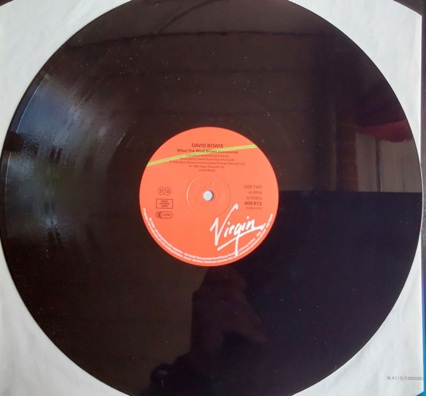 Schallplatten: Vinyl Maxi Single - David Bowie - When The Wind Blows - 1986 – Gebraucht aus Villeret von Fil11 3