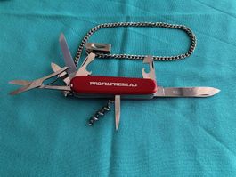Schweiz Armee Messer Victorinox m. Kette