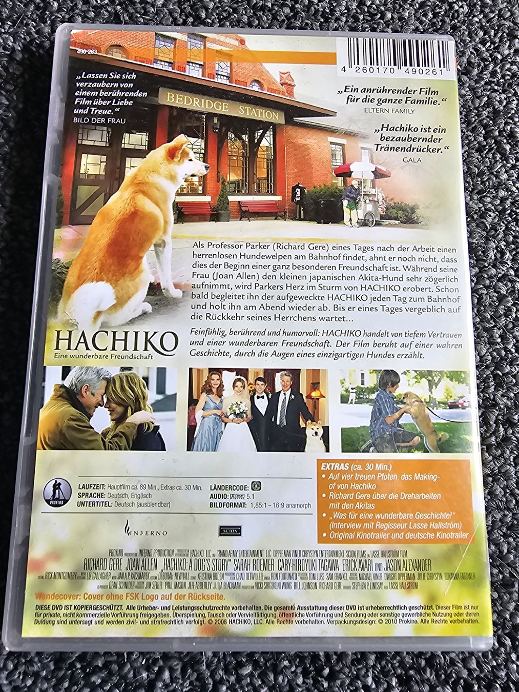 Alle DVDs: Hachiko Eine wunderbare Freundschaft (22241) – Gebraucht aus Ruswil von jan_bxl5 1