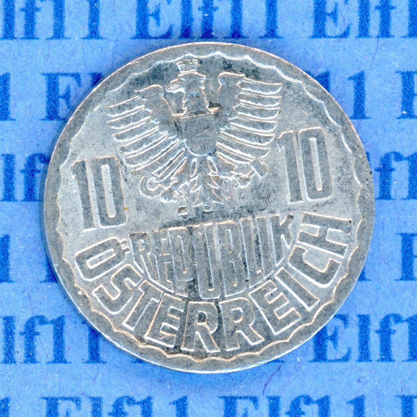 Tutti le monete: ATS___0.10 1971 ss 10 Groschen – Usato da Widnau venduto da Elf11 1