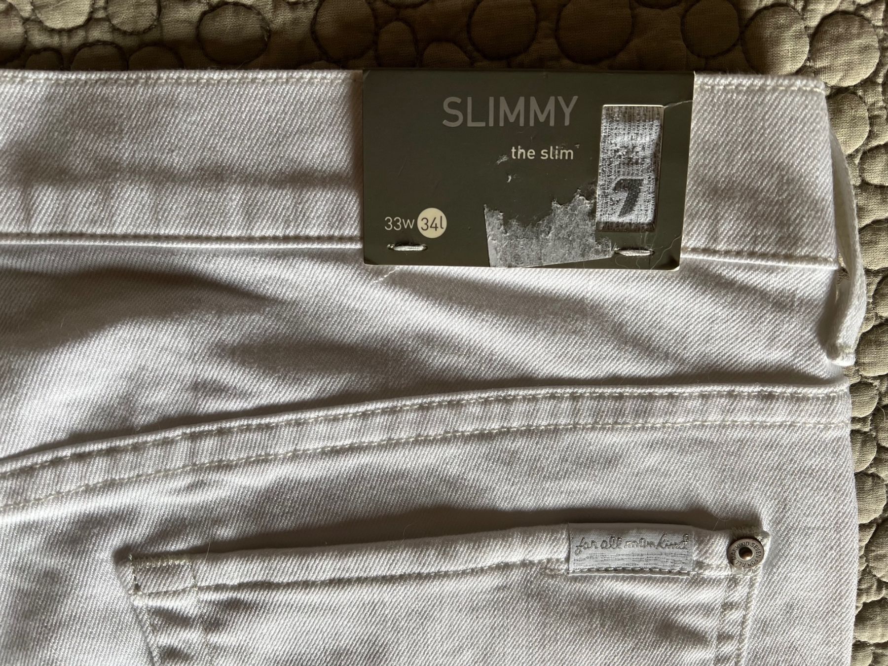 Jeans: 7 for all mankind Jeans weiss  - Neu – Nuovo e nell'imballaggio originale da Mönchaltorf venduto da lubusc 3