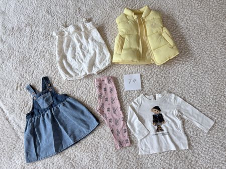 Süsses Mädchen Kleiderpaket, Grösse 74, Top Zustand!
