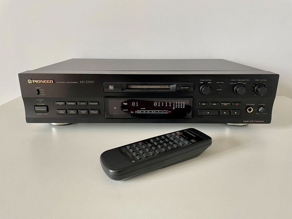 Pioneer MJD707 MiniDisc Recorder Kaufen auf Ricardo